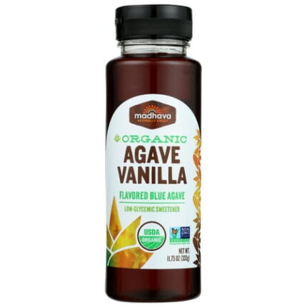 Madhava Organic Agave Vanilla 11.75 Oz