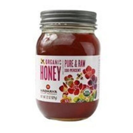 Pure Raw Organic Madhava Honey 22 Oz